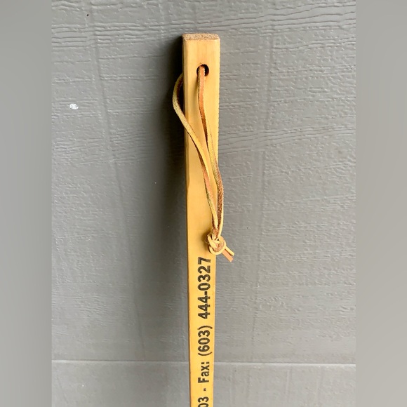 Vtg Littleton New Hampshire Robotech Doyle Log Measuring Square Yard Stick - Picture 3 of 15